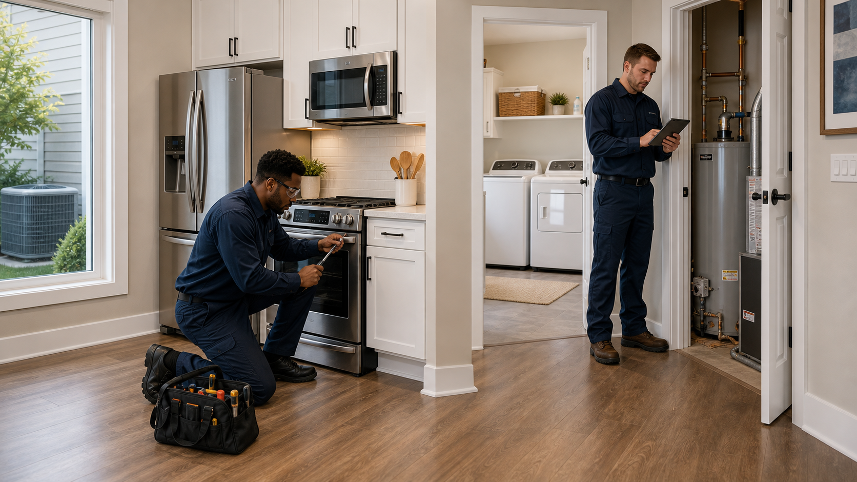Residential appliance and home comfort system service