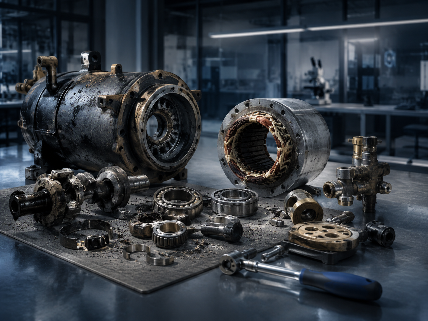 Failure analysis for equipment and controls