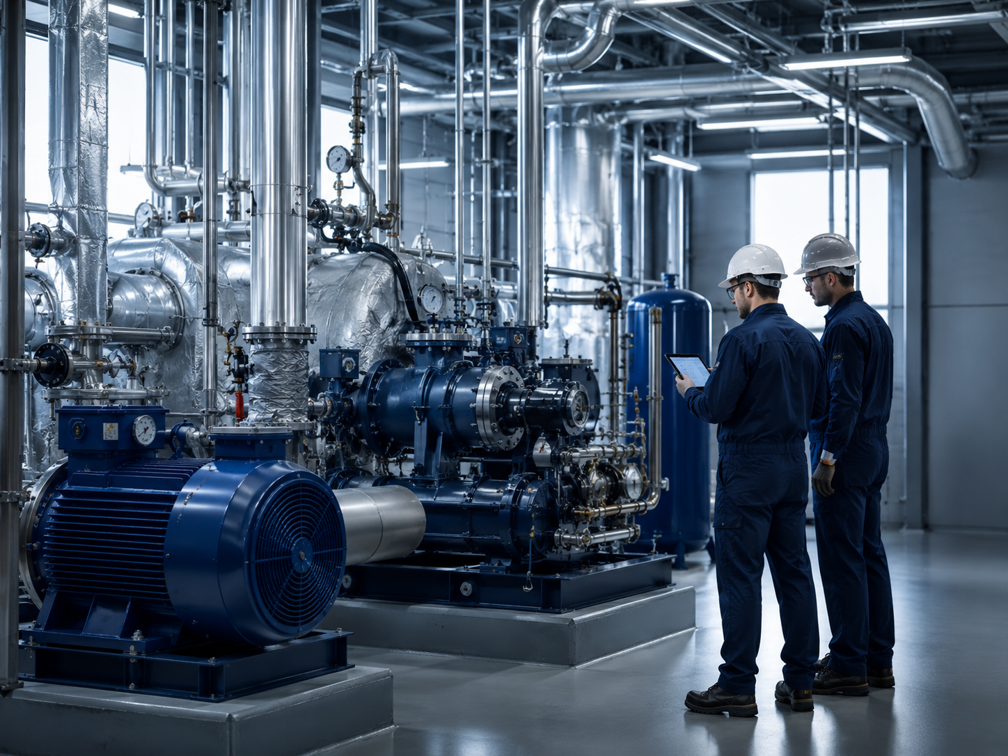 Retrofit and commissioning support for mechanical equipment